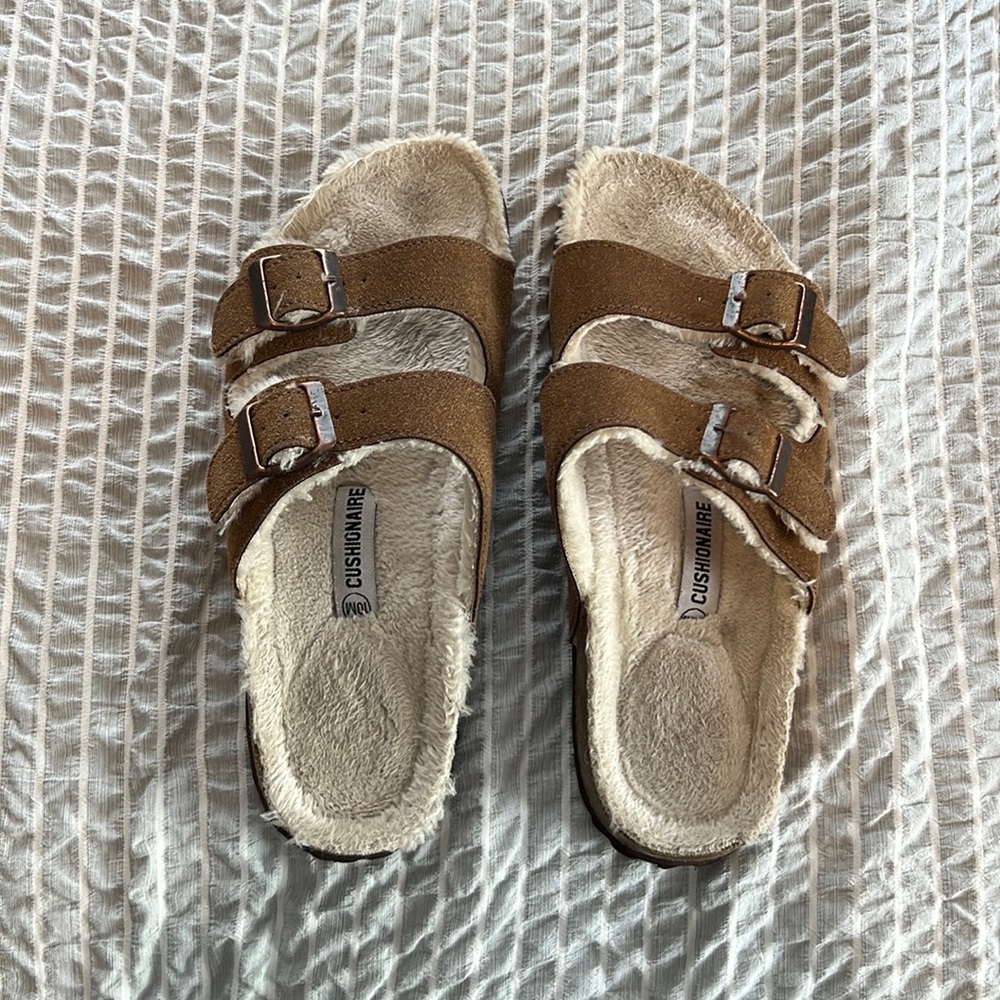 Fuzzy Sandals